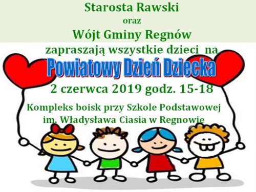 2 czerwca Powiatowy Dzień Dziecka w Regnowie