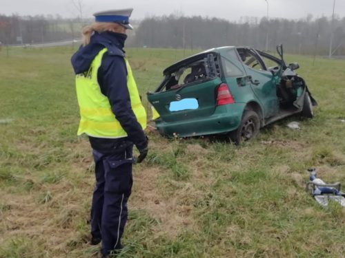 Tragiczny wypadek w Babsku. Zgięły dwie osoby