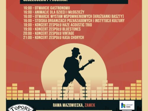 Blues na Zamku Książąt Mazowieckich w Rawie Mazowieckiej. Program imprezy