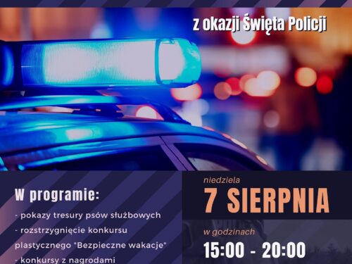 Piknik Mundurowy z okazji Święta Policji – 7 sierpnia OSiR w Rawie