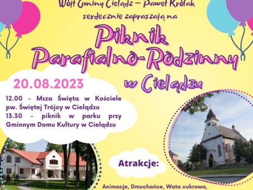 Piknik Parafialno-Rodzinny w Cielądzu