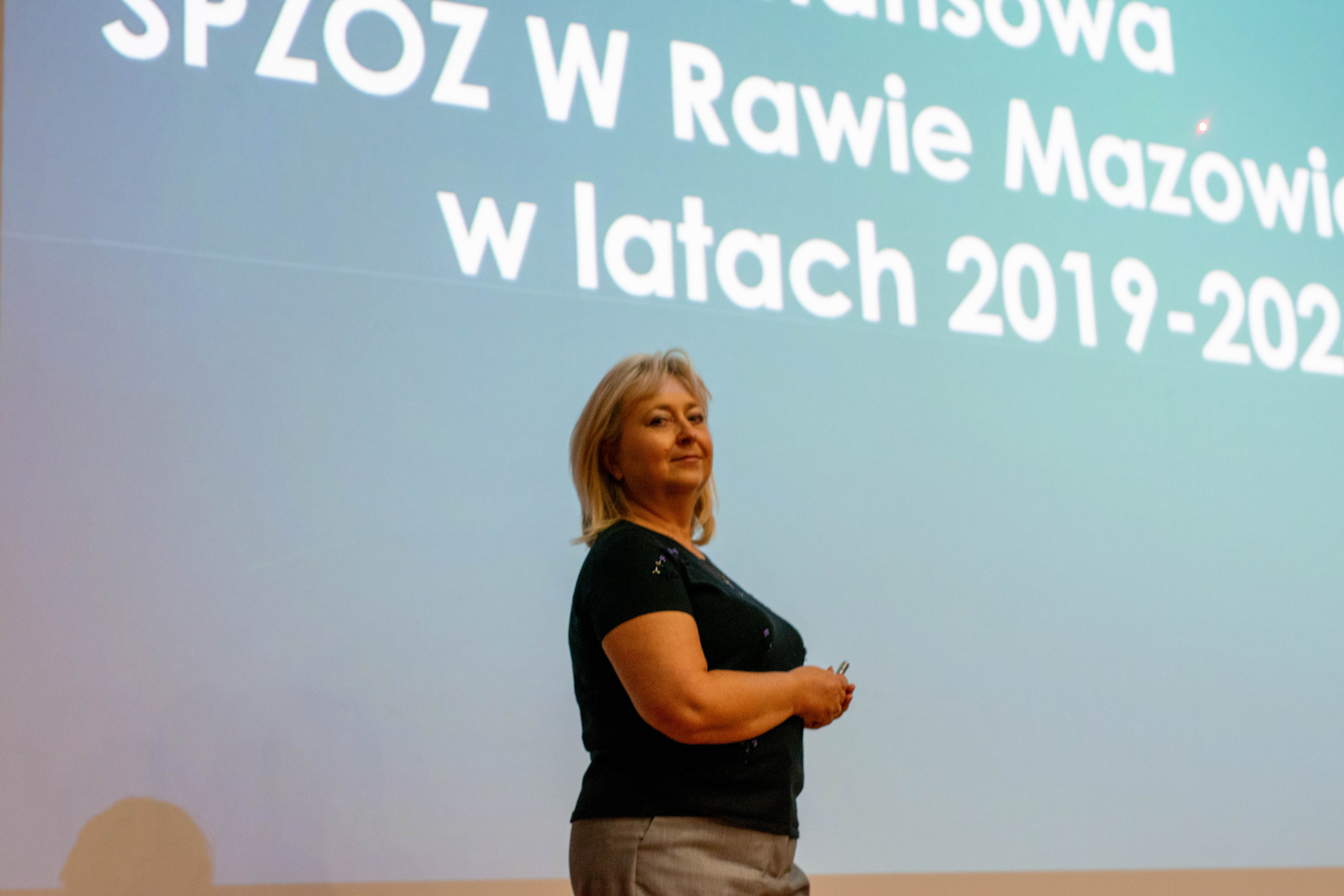 Małgorzata Leszczyńska dyrektor Szpitala Rawa Mazowiecka