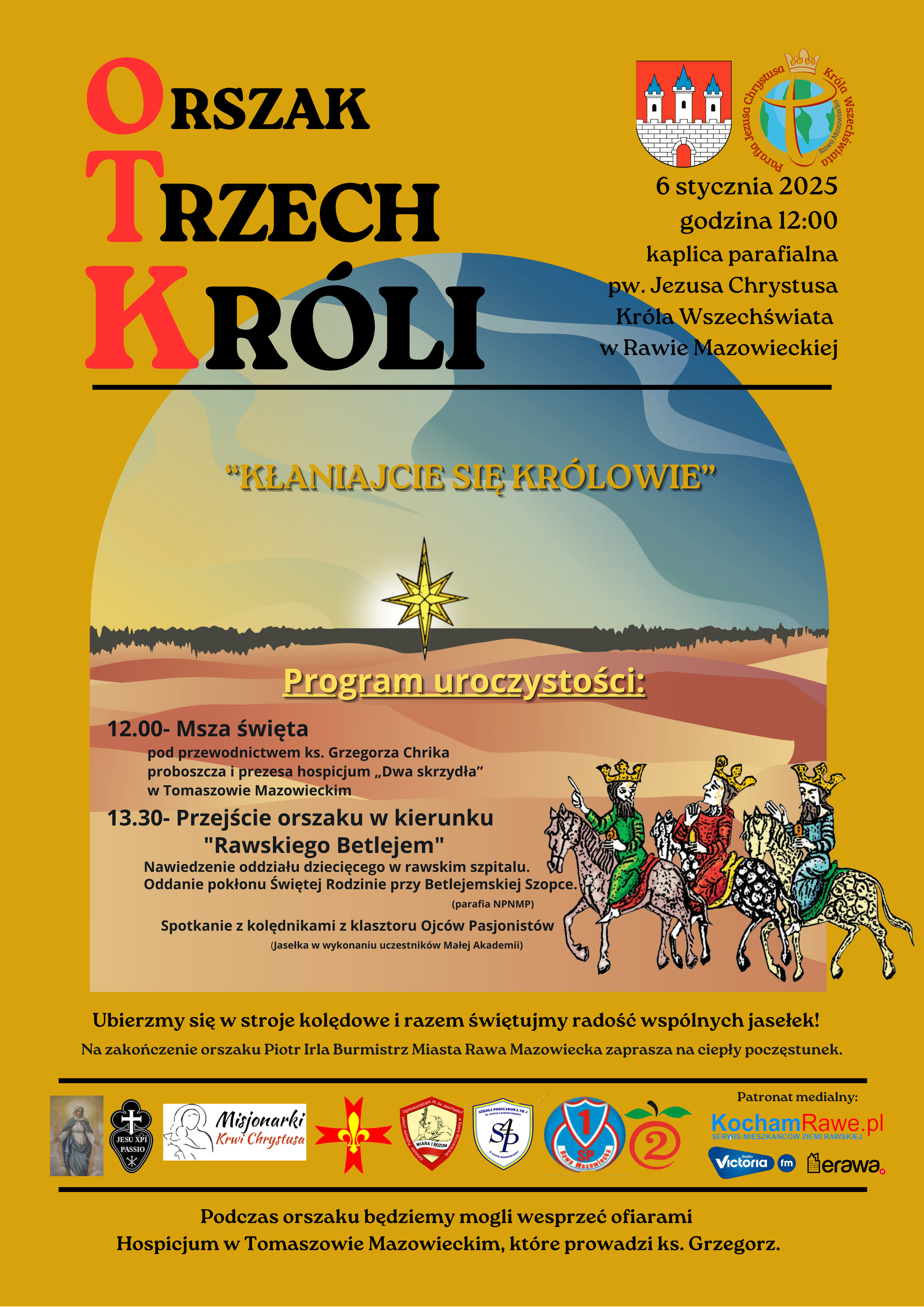 Orszak Trzech Kroli Plakat 2025